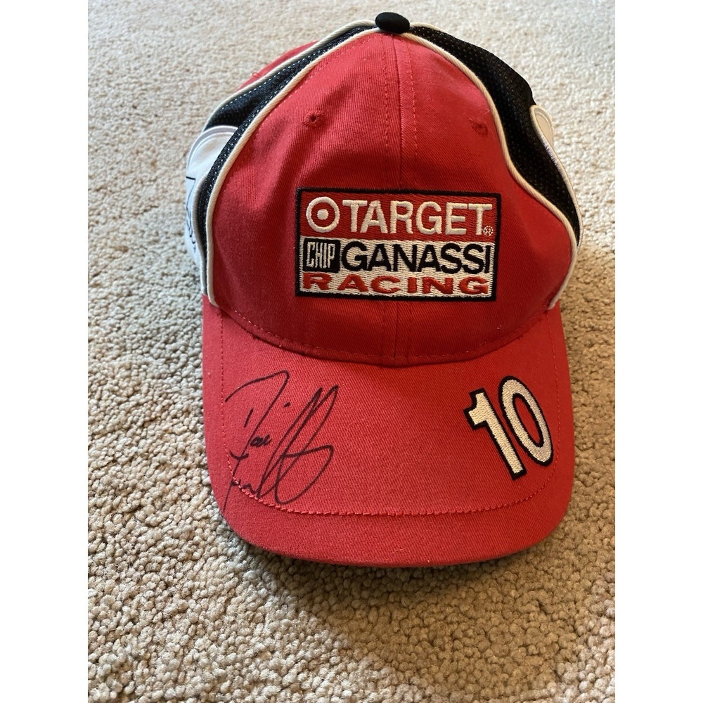 Target Chip Ganassi Racing Autograph Dario Franchitti #10 Ball cap
